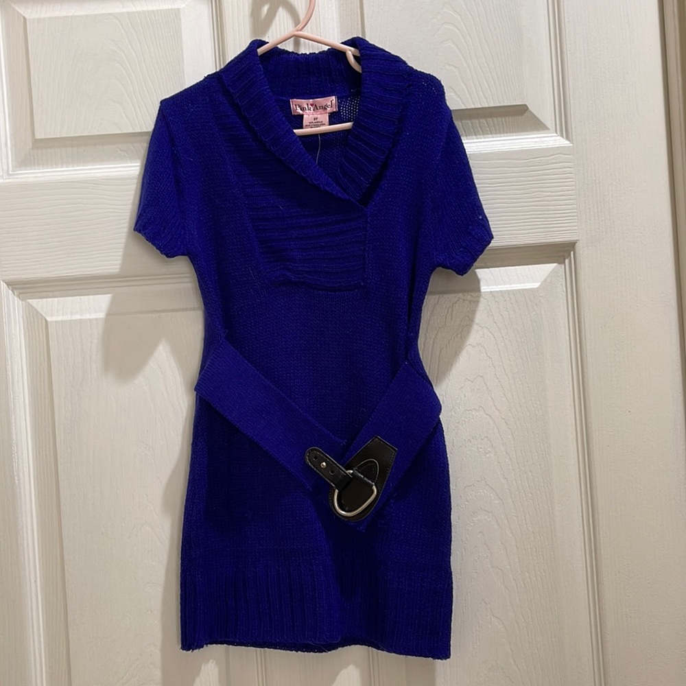 Girls sweater dress